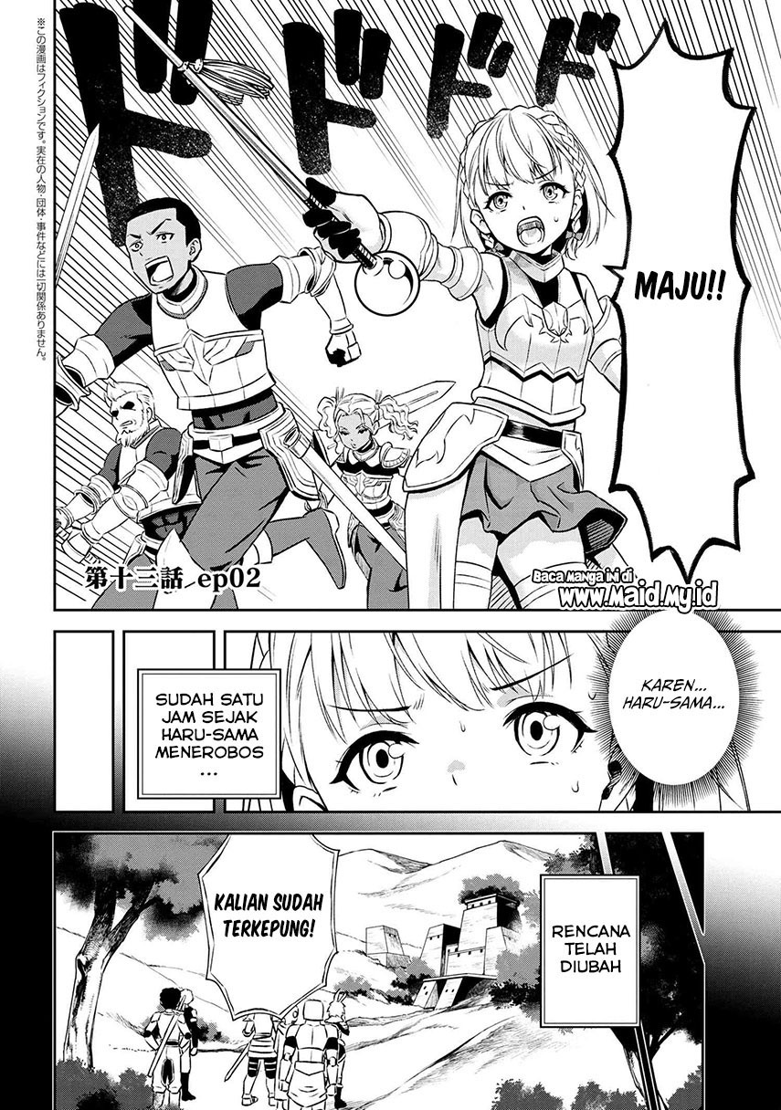 Toshiue Elite Onna Kishi ga Boku no Mae de dake Kawaii Chapter 13.2 - halaman 3