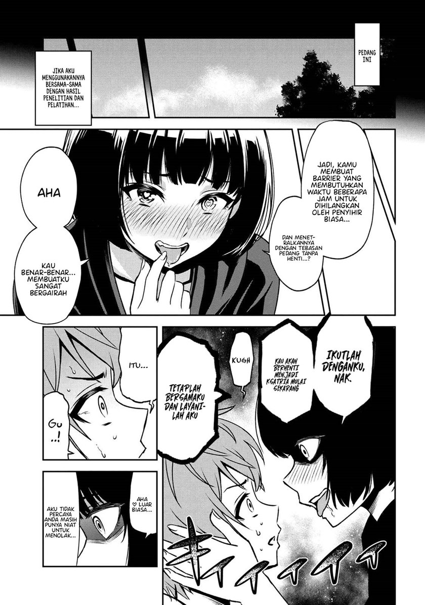 Toshiue Elite Onna Kishi ga Boku no Mae de dake Kawaii Chapter 13.2 - halaman 30