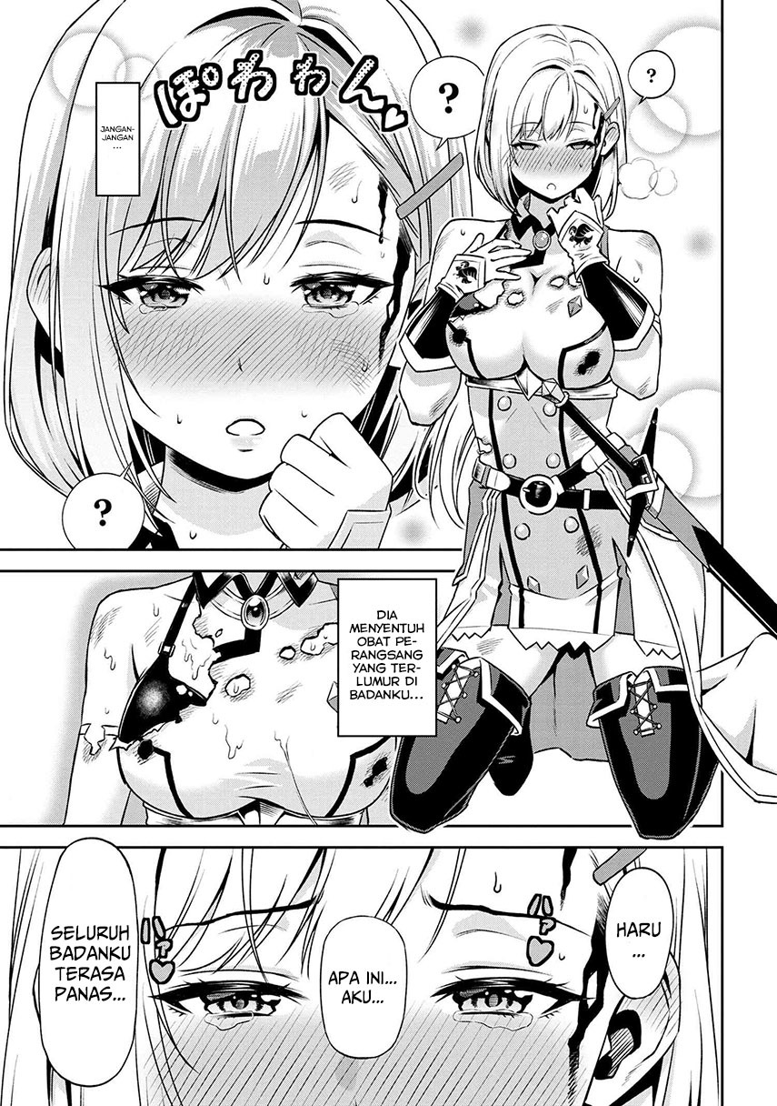 Toshiue Elite Onna Kishi ga Boku no Mae de dake Kawaii Chapter 14.1 - halaman 7