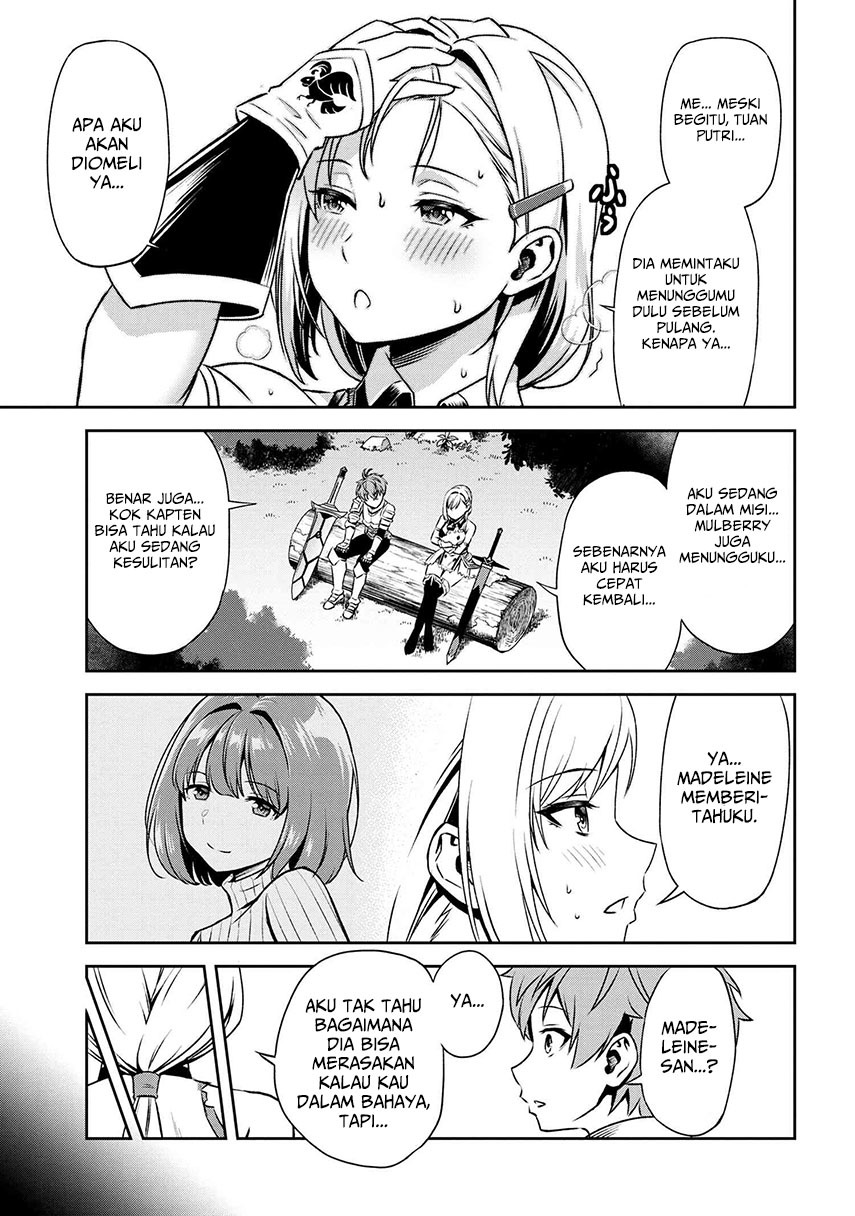 Toshiue Elite Onna Kishi ga Boku no Mae de dake Kawaii Chapter 14.2 - halaman 11