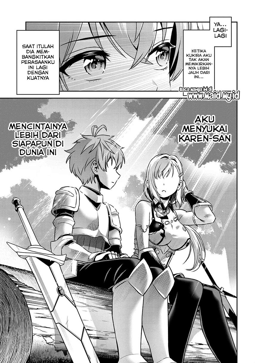 Toshiue Elite Onna Kishi ga Boku no Mae de dake Kawaii Chapter 14.2 - halaman 15