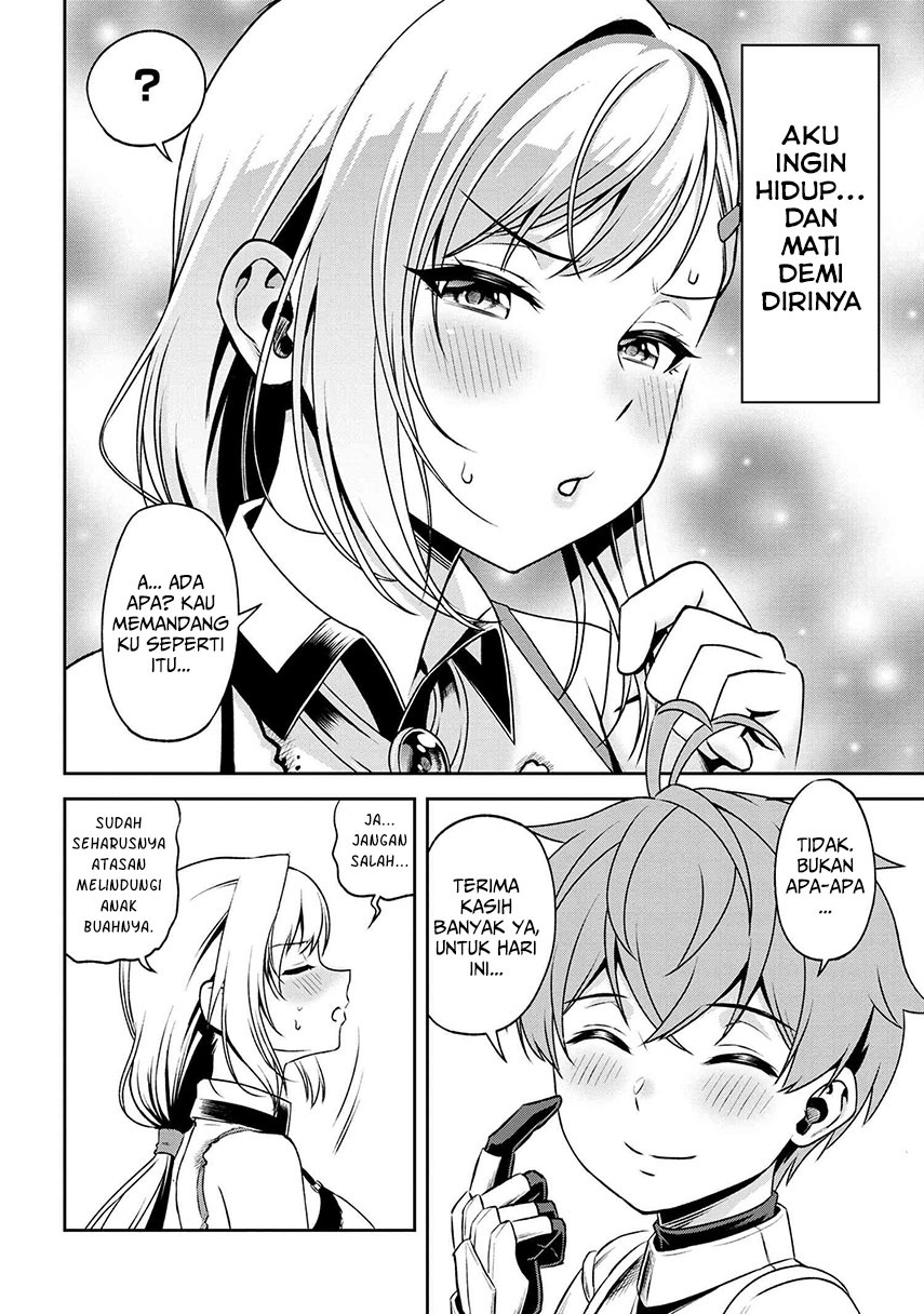 Toshiue Elite Onna Kishi ga Boku no Mae de dake Kawaii Chapter 14.2 - halaman 16