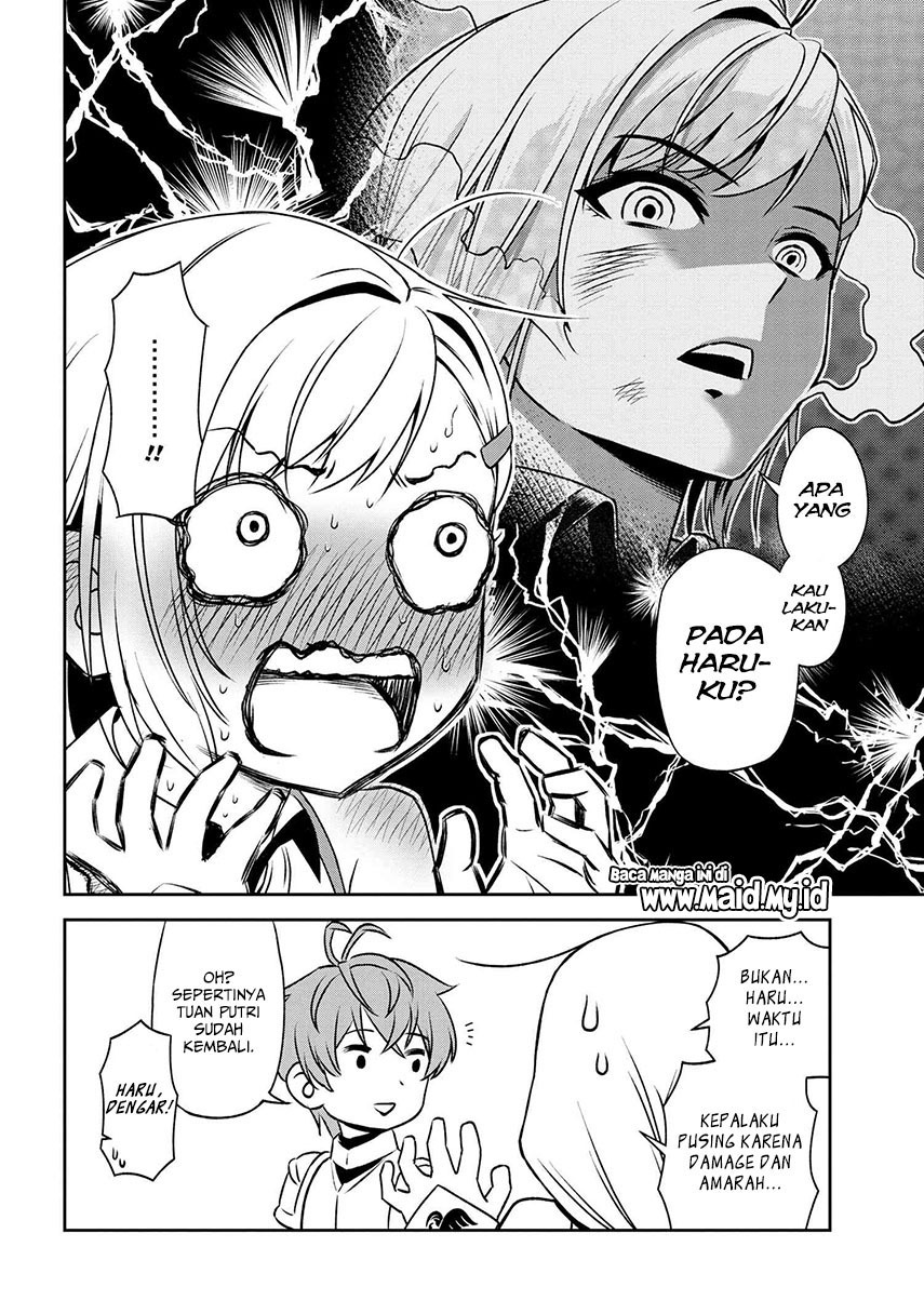Toshiue Elite Onna Kishi ga Boku no Mae de dake Kawaii Chapter 14.2 - halaman 18