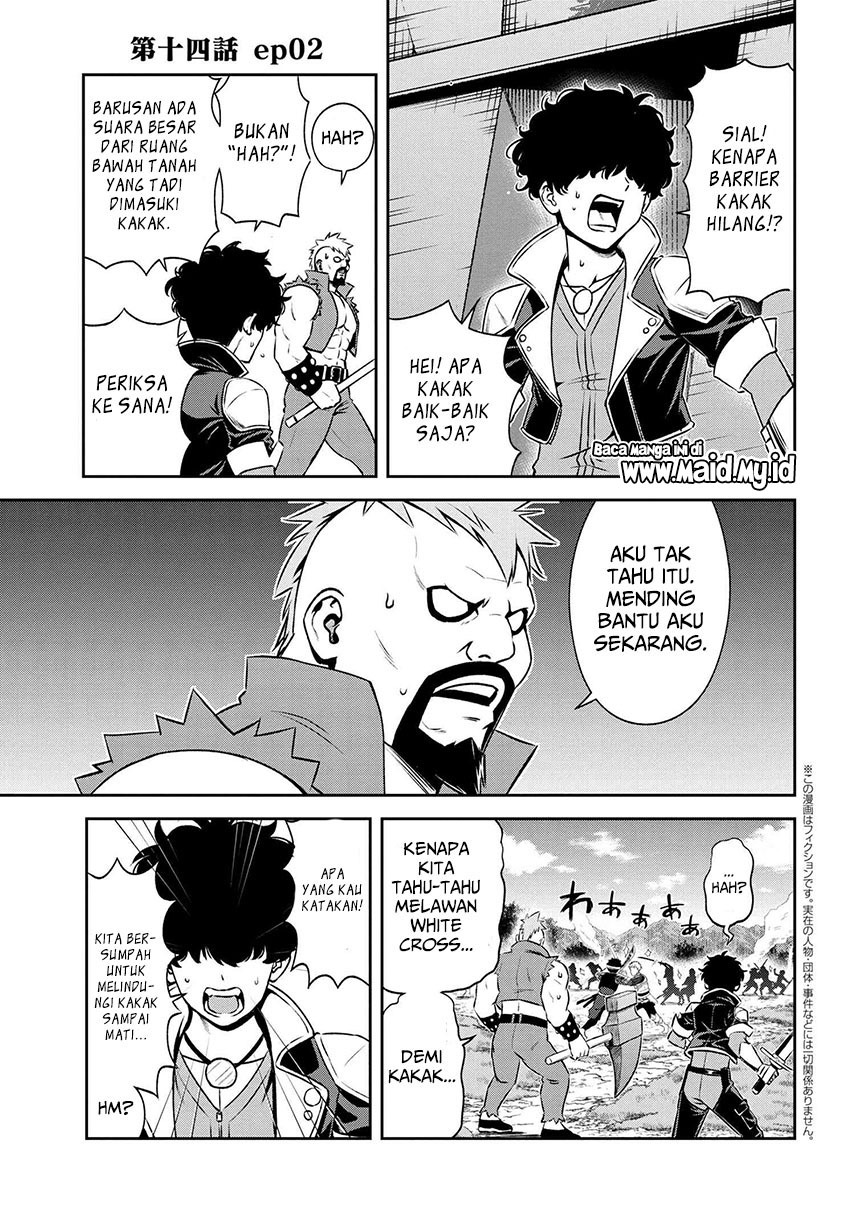Toshiue Elite Onna Kishi ga Boku no Mae de dake Kawaii Chapter 14.2 - halaman 3