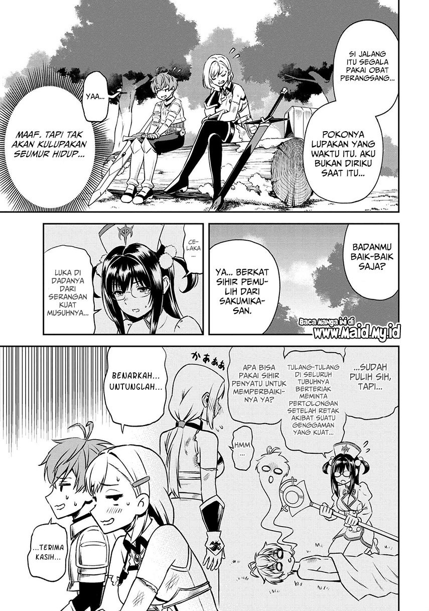 Toshiue Elite Onna Kishi ga Boku no Mae de dake Kawaii Chapter 14.2 - halaman 9