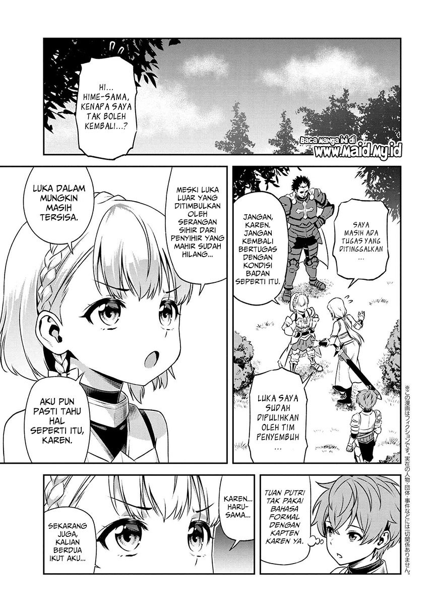 Toshiue Elite Onna Kishi ga Boku no Mae de dake Kawaii Chapter 15.1 - halaman 3