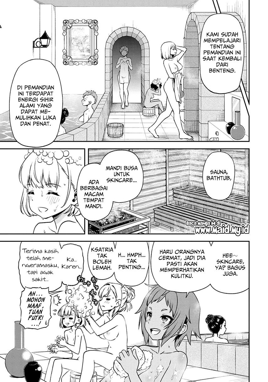 Toshiue Elite Onna Kishi ga Boku no Mae de dake Kawaii Chapter 15.1 - halaman 7