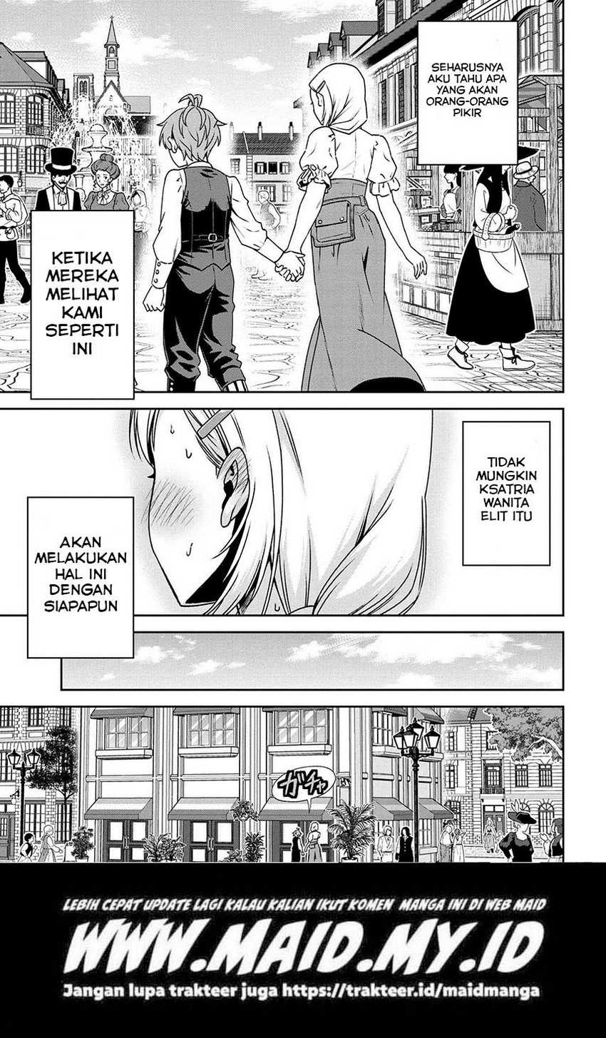 Toshiue Elite Onna Kishi ga Boku no Mae de dake Kawaii Chapter 16.1 - halaman 11