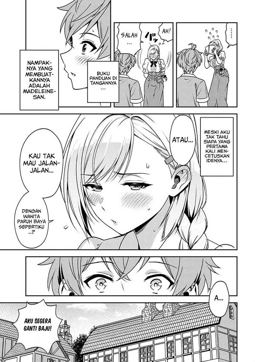 Toshiue Elite Onna Kishi ga Boku no Mae de dake Kawaii Chapter 16.1 - halaman 7