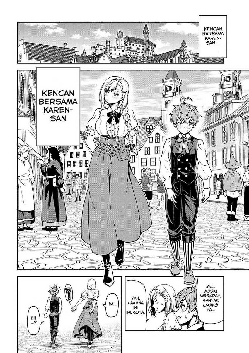 Toshiue Elite Onna Kishi ga Boku no Mae de dake Kawaii Chapter 16.1 - halaman 8