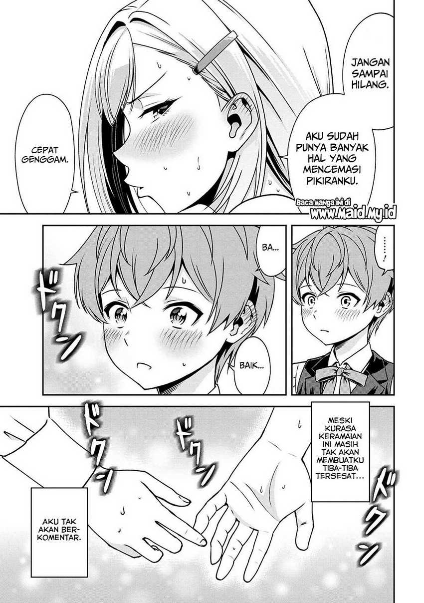 Toshiue Elite Onna Kishi ga Boku no Mae de dake Kawaii Chapter 16.1 - halaman 9