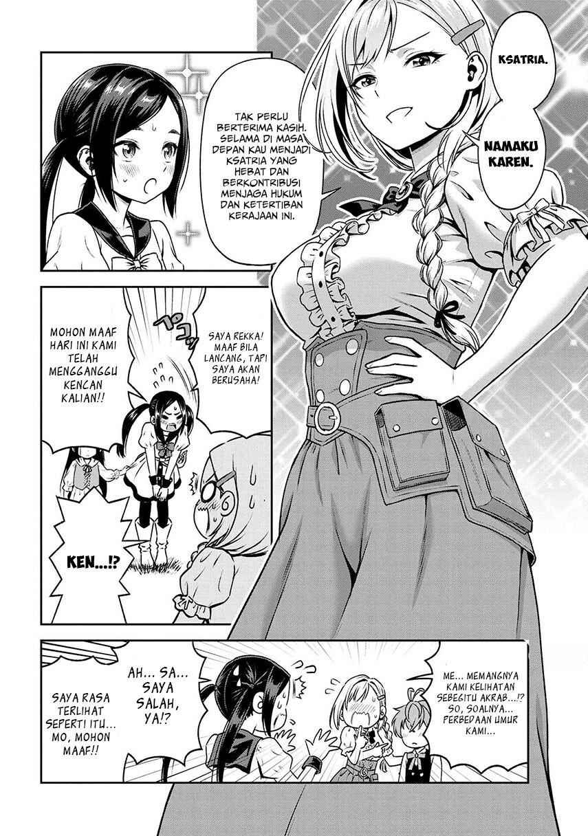 Toshiue Elite Onna Kishi ga Boku no Mae de dake Kawaii Chapter 16.2 - halaman 19