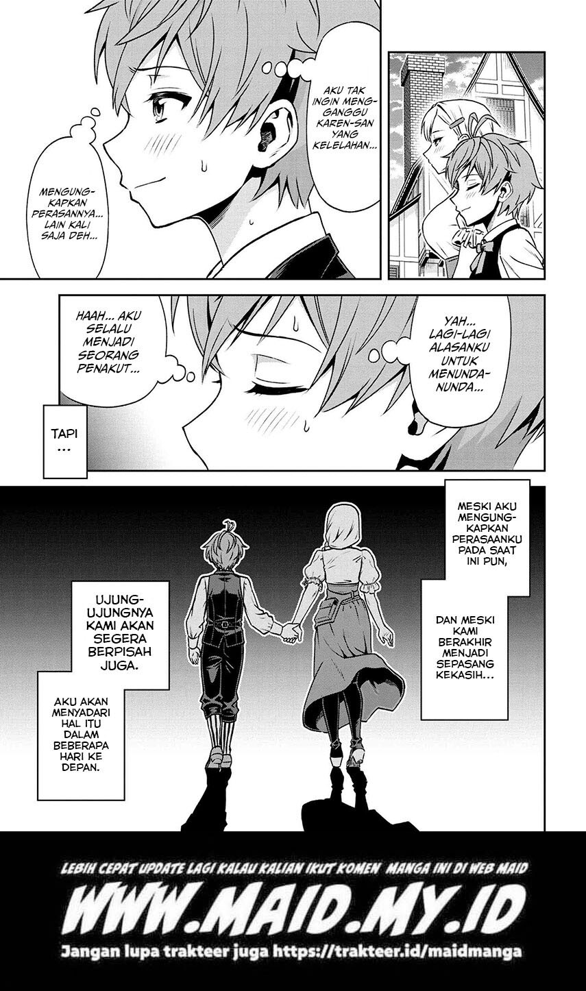 Toshiue Elite Onna Kishi ga Boku no Mae de dake Kawaii Chapter 16.2 - halaman 22