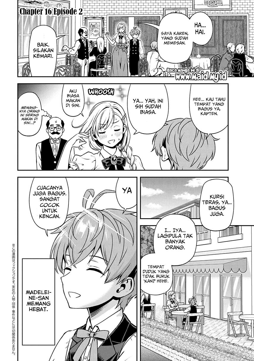 Toshiue Elite Onna Kishi ga Boku no Mae de dake Kawaii Chapter 16.2 - halaman 3