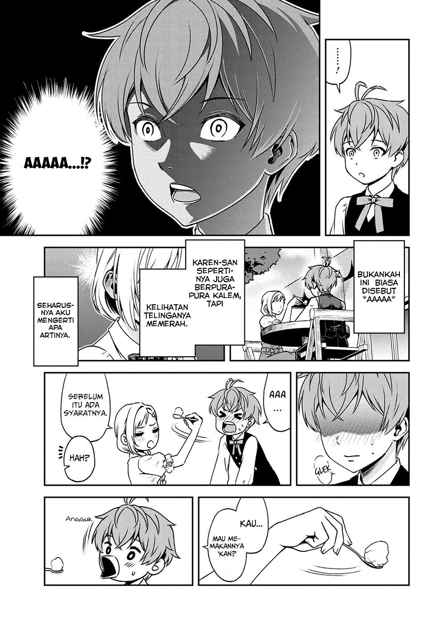 Toshiue Elite Onna Kishi ga Boku no Mae de dake Kawaii Chapter 16.2 - halaman 8