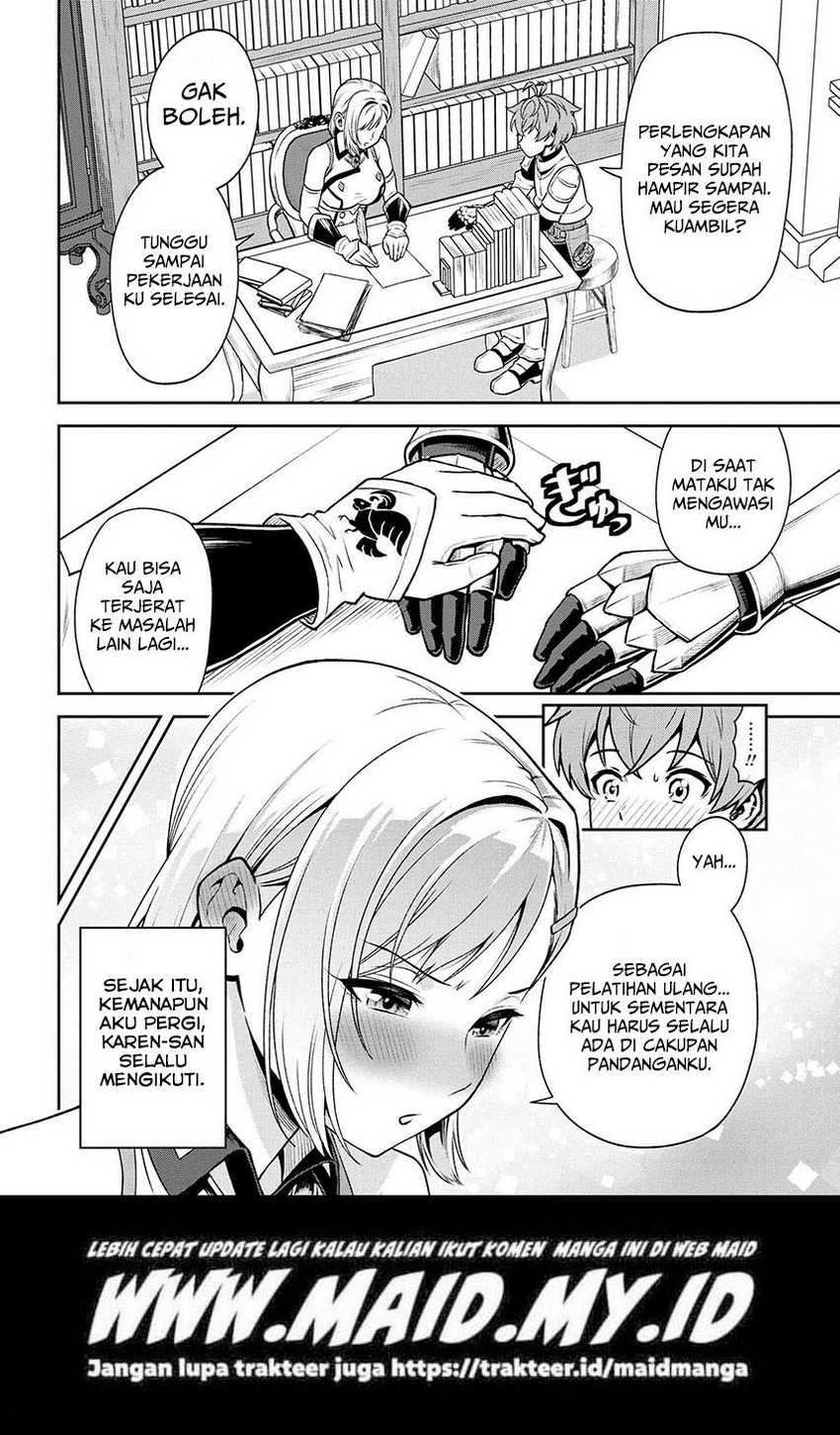 Toshiue Elite Onna Kishi ga Boku no Mae de dake Kawaii Chapter 17.1 - halaman 10