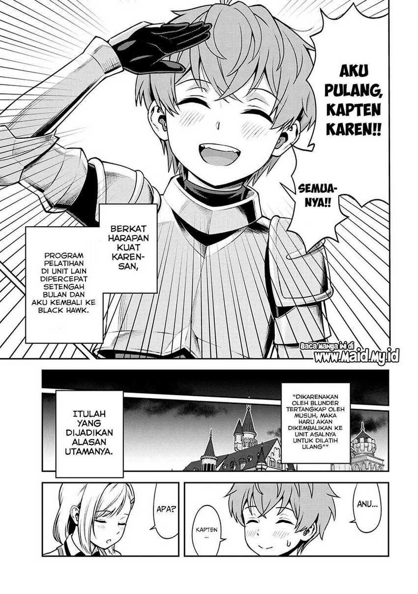 Toshiue Elite Onna Kishi ga Boku no Mae de dake Kawaii Chapter 17.1 - halaman 9