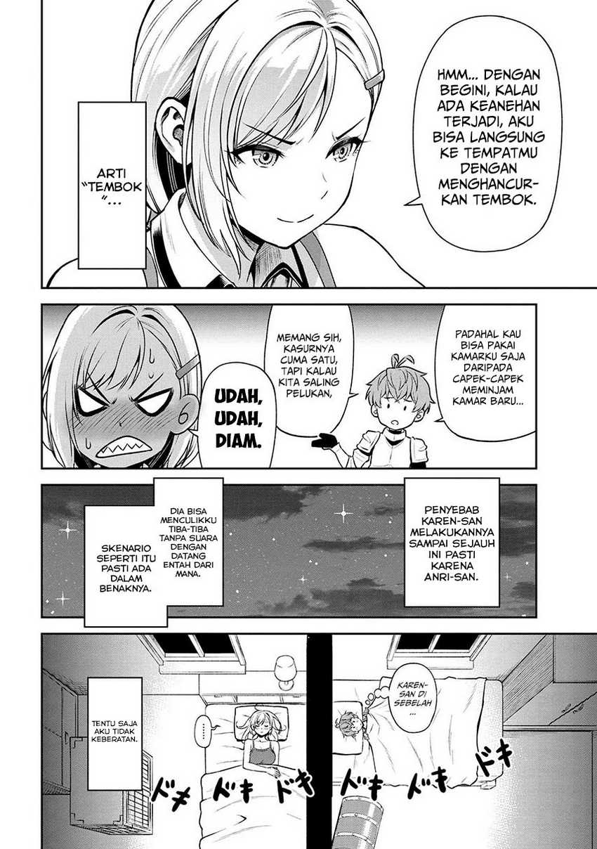 Toshiue Elite Onna Kishi ga Boku no Mae de dake Kawaii Chapter 17.2 - halaman 4