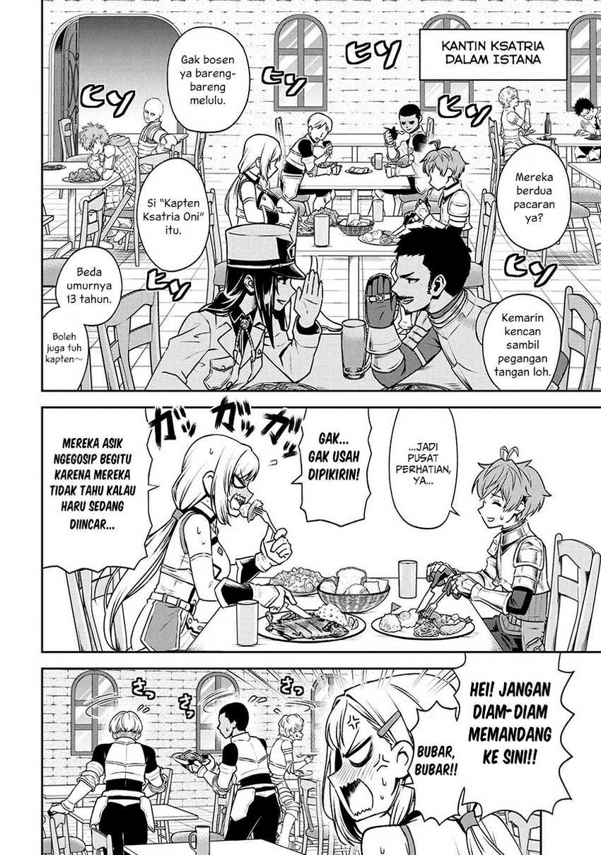 Toshiue Elite Onna Kishi ga Boku no Mae de dake Kawaii Chapter 17.2 - halaman 8