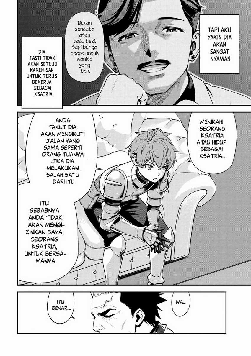 Toshiue Elite Onna Kishi ga Boku no Mae de dake Kawaii Chapter 18.1 - halaman 10