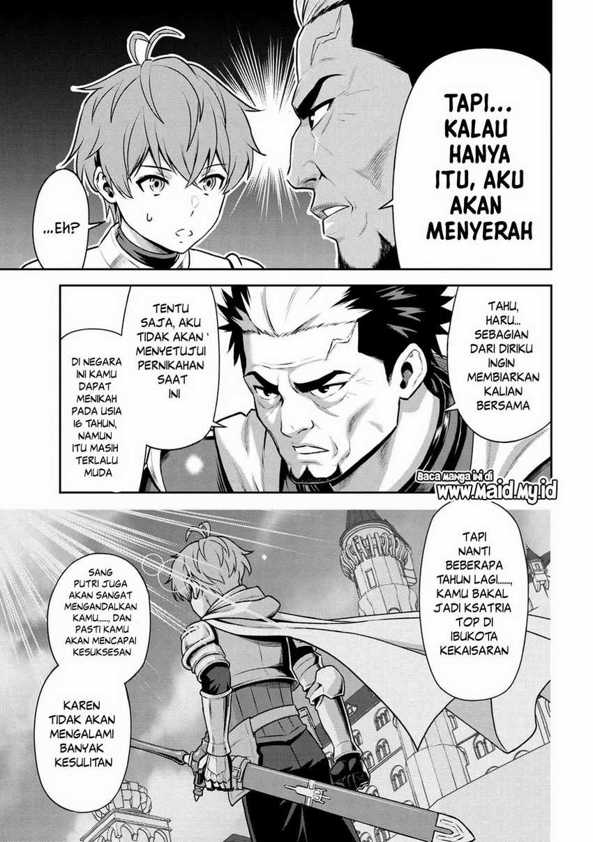 Toshiue Elite Onna Kishi ga Boku no Mae de dake Kawaii Chapter 18.1 - halaman 11