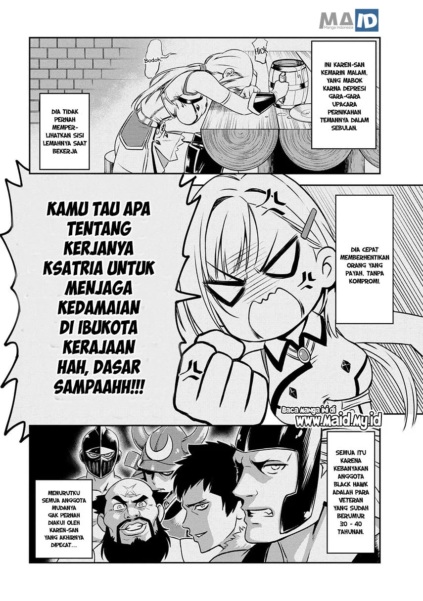 Toshiue Elite Onna Kishi ga Boku no Mae de dake Kawaii Chapter 2.1 - halaman 10