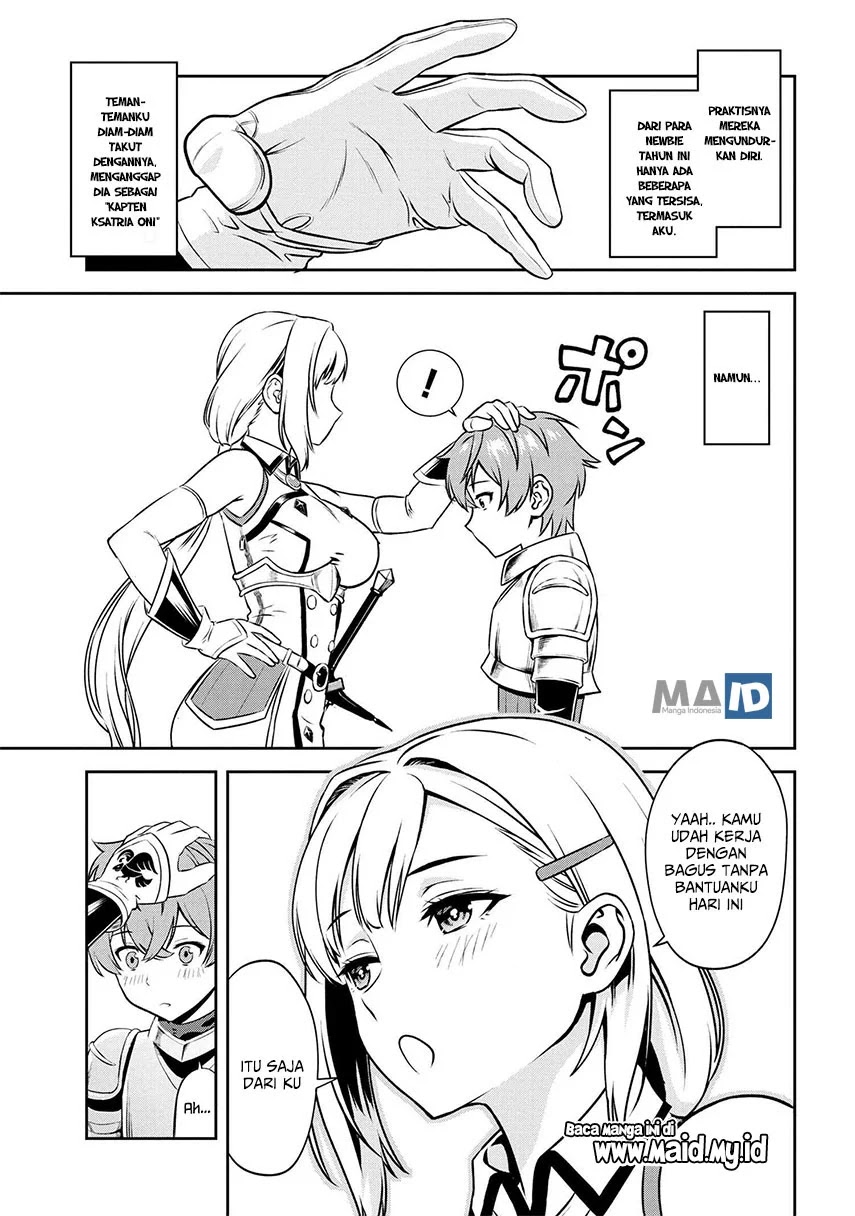 Toshiue Elite Onna Kishi ga Boku no Mae de dake Kawaii Chapter 2.1 - halaman 11