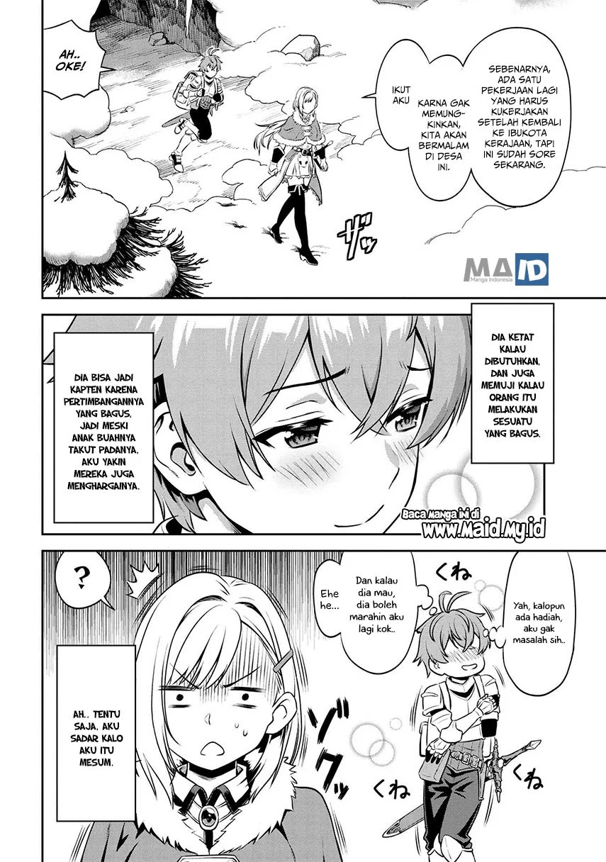 Toshiue Elite Onna Kishi ga Boku no Mae de dake Kawaii Chapter 2.1 - halaman 12