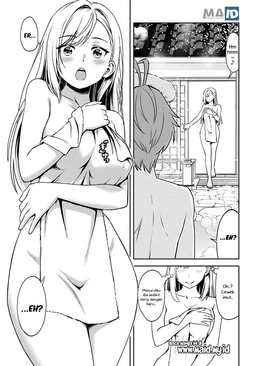 Toshiue Elite Onna Kishi ga Boku no Mae de dake Kawaii Chapter 2.1 - halaman 15