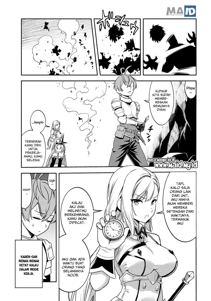 Toshiue Elite Onna Kishi ga Boku no Mae de dake Kawaii Chapter 2.1 - halaman 9