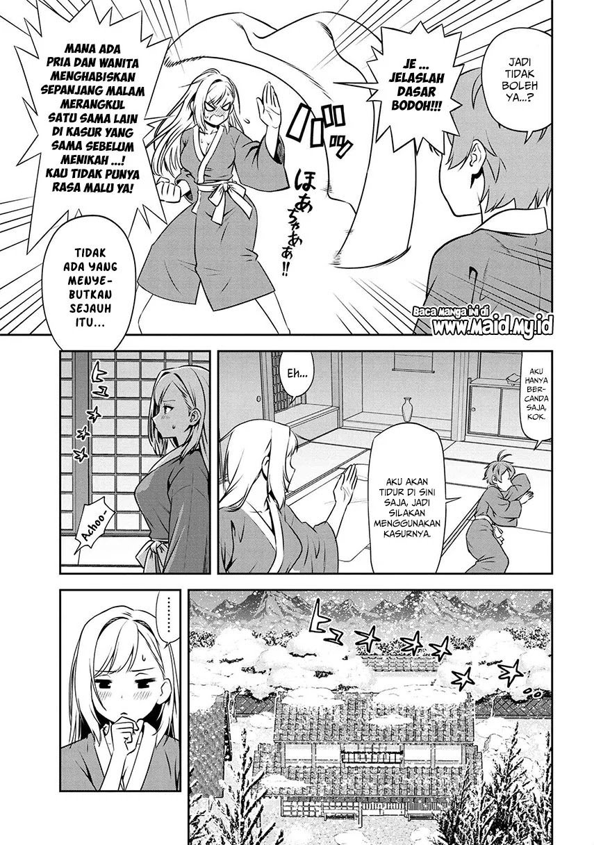 Toshiue Elite Onna Kishi ga Boku no Mae de dake Kawaii Chapter 2.2 - halaman 11