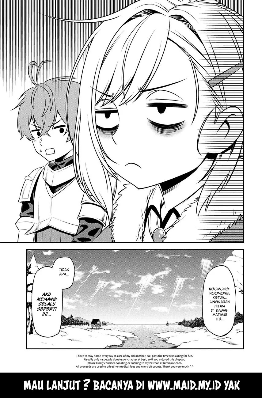 Toshiue Elite Onna Kishi ga Boku no Mae de dake Kawaii Chapter 2.2 - halaman 17