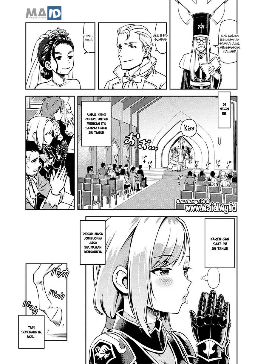 Toshiue Elite Onna Kishi ga Boku no Mae de dake Kawaii Chapter 3.1 - halaman 15