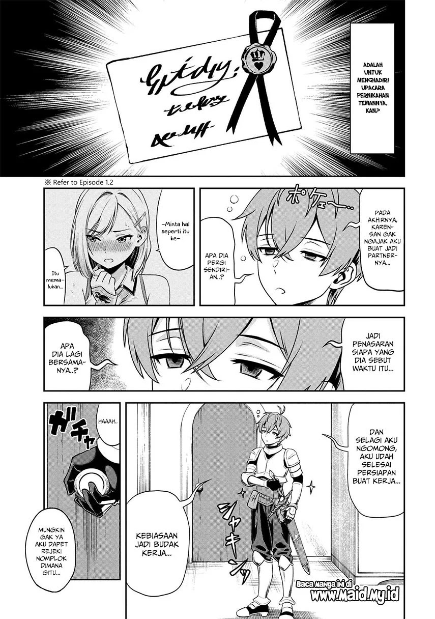 Toshiue Elite Onna Kishi ga Boku no Mae de dake Kawaii Chapter 3.1 - halaman 7