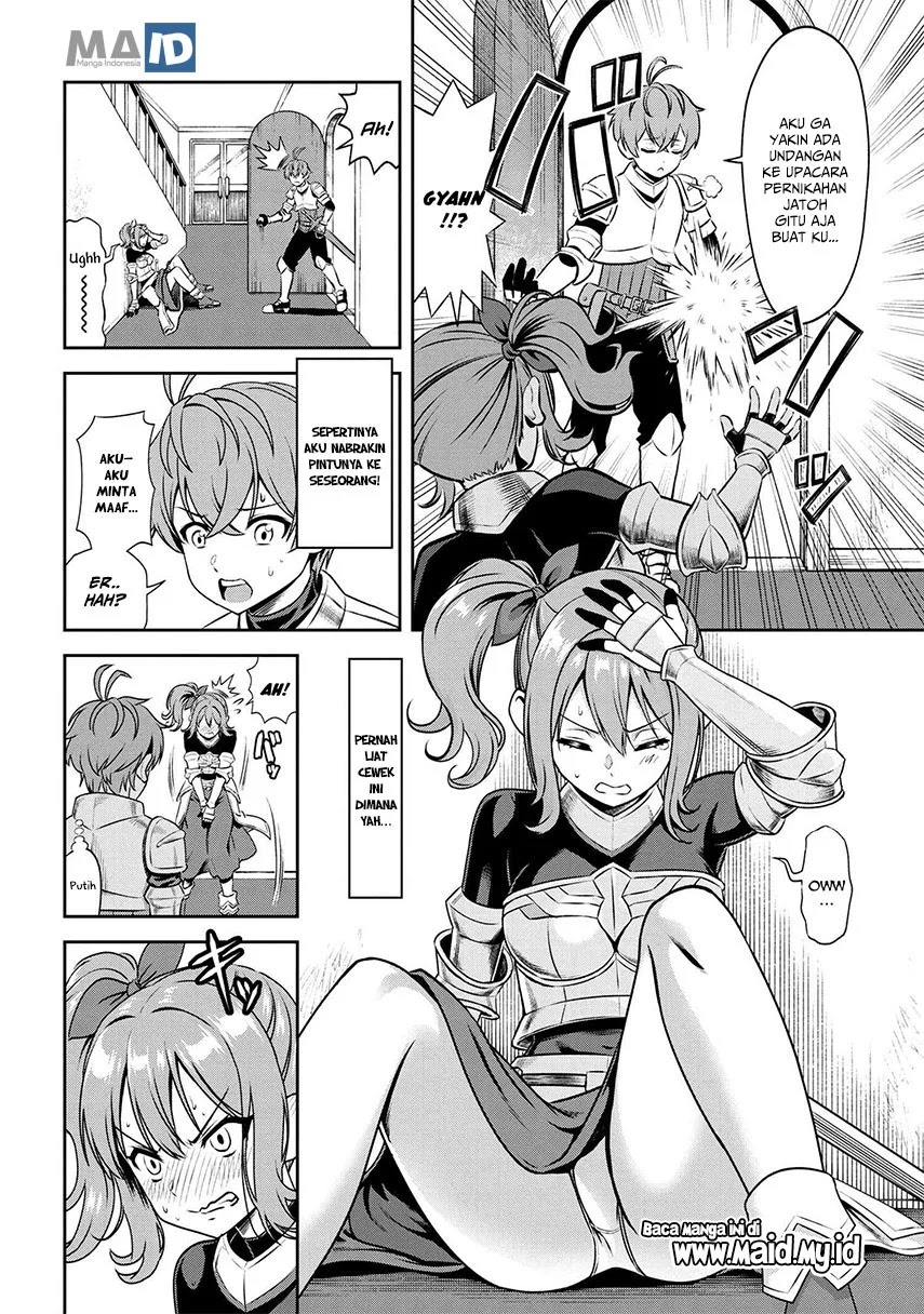 Toshiue Elite Onna Kishi ga Boku no Mae de dake Kawaii Chapter 3.1 - halaman 8