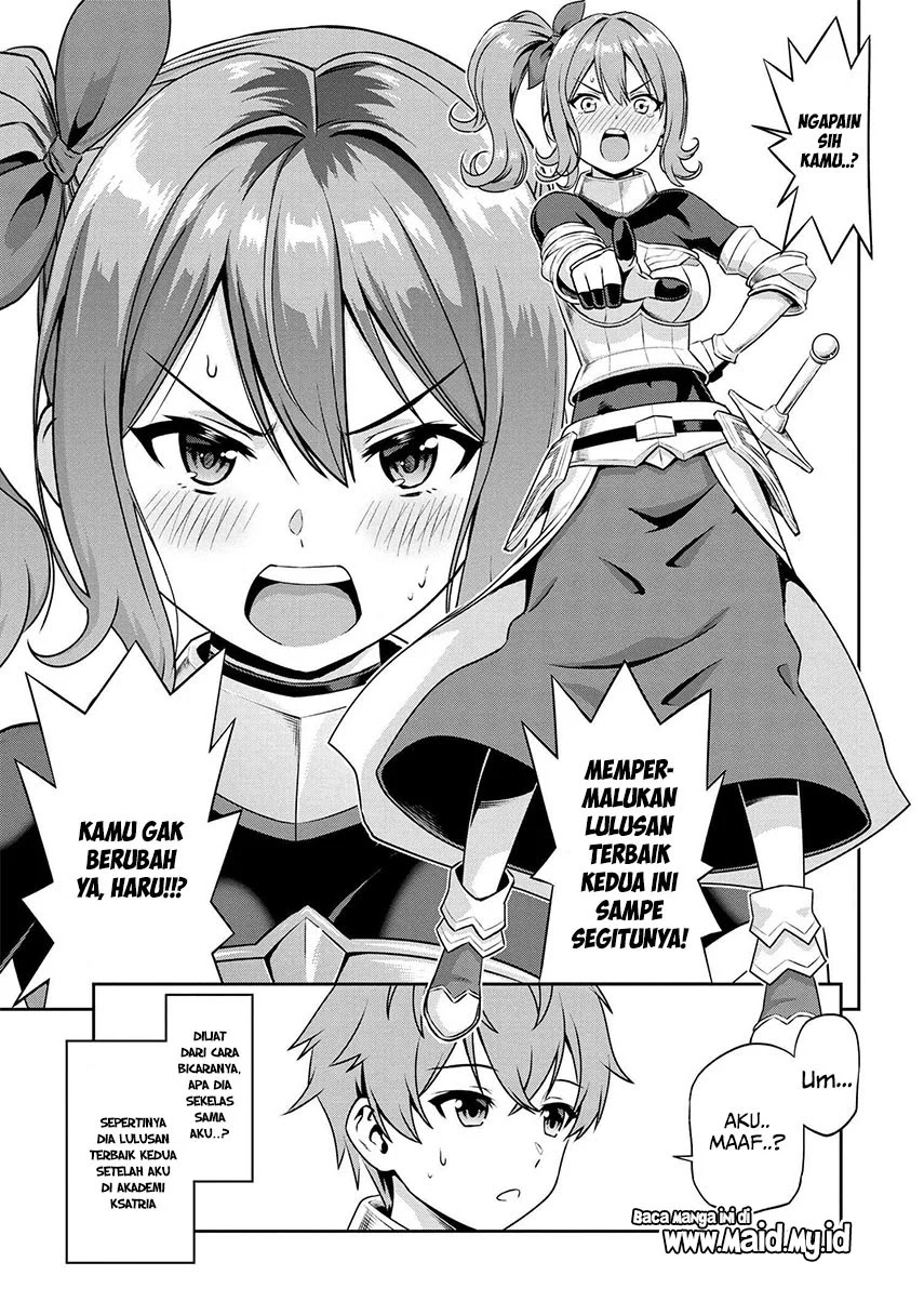 Toshiue Elite Onna Kishi ga Boku no Mae de dake Kawaii Chapter 3.1 - halaman 9