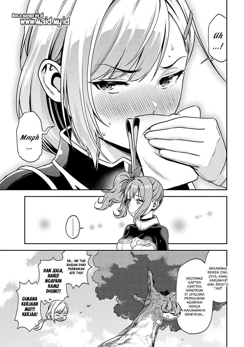 Toshiue Elite Onna Kishi ga Boku no Mae de dake Kawaii Chapter 3.2 - halaman 10