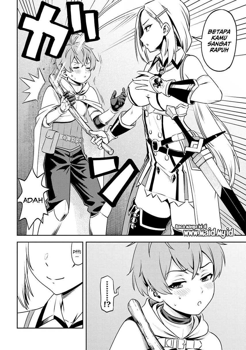 Toshiue Elite Onna Kishi ga Boku no Mae de dake Kawaii Chapter 4.1 - halaman 19