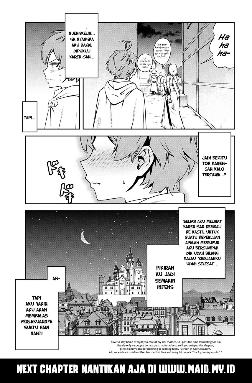 Toshiue Elite Onna Kishi ga Boku no Mae de dake Kawaii Chapter 4.1 - halaman 22