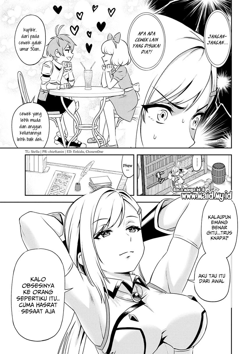 Toshiue Elite Onna Kishi ga Boku no Mae de dake Kawaii Chapter 4.1 - halaman 6