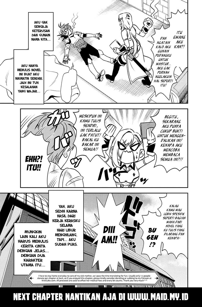 Toshiue Elite Onna Kishi ga Boku no Mae de dake Kawaii Chapter 4.2 - halaman 17