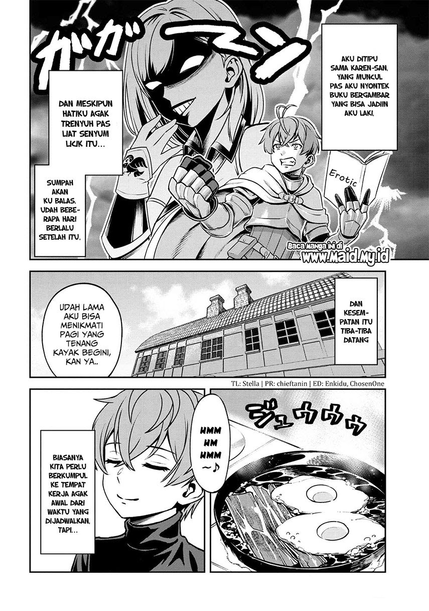 Toshiue Elite Onna Kishi ga Boku no Mae de dake Kawaii Chapter 4.2 - halaman 4