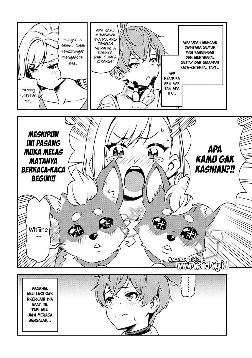 Toshiue Elite Onna Kishi ga Boku no Mae de dake Kawaii Chapter 5.1 - halaman 10