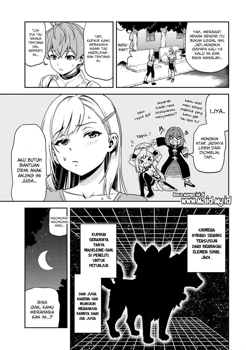 Toshiue Elite Onna Kishi ga Boku no Mae de dake Kawaii Chapter 5.1 - halaman 11
