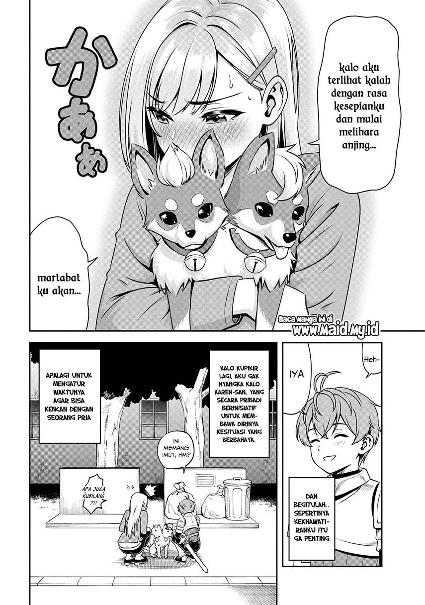Toshiue Elite Onna Kishi ga Boku no Mae de dake Kawaii Chapter 5.1 - halaman 12