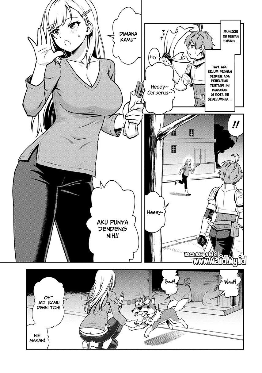 Toshiue Elite Onna Kishi ga Boku no Mae de dake Kawaii Chapter 5.1 - halaman 7
