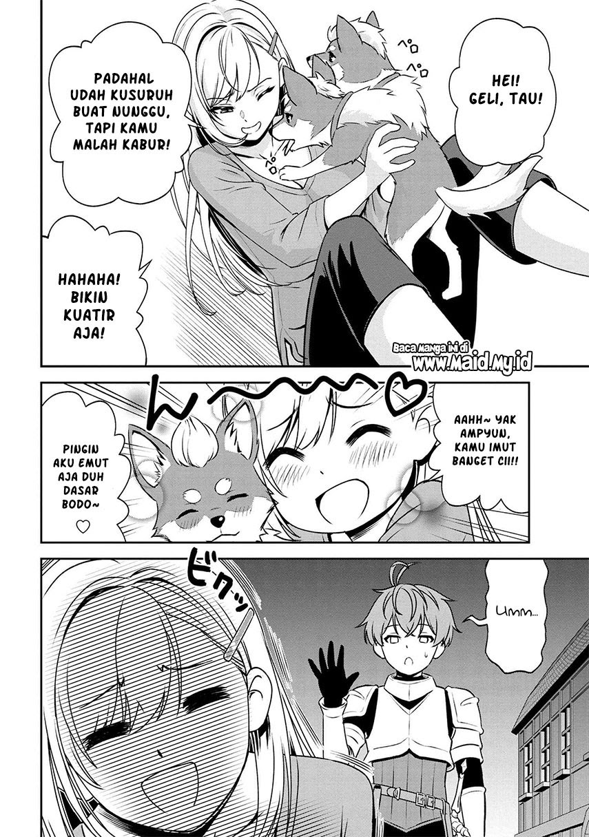 Toshiue Elite Onna Kishi ga Boku no Mae de dake Kawaii Chapter 5.1 - halaman 8