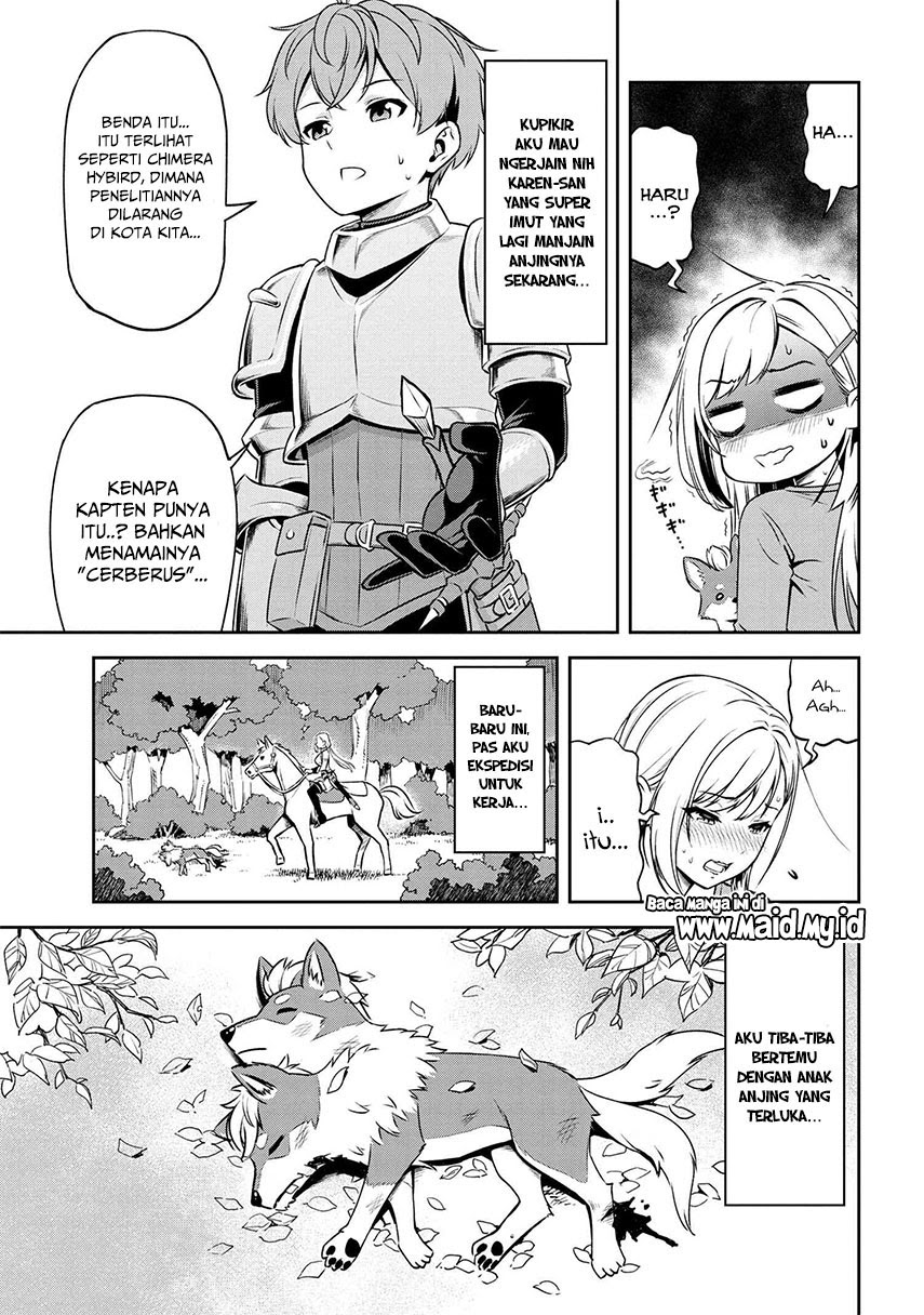 Toshiue Elite Onna Kishi ga Boku no Mae de dake Kawaii Chapter 5.1 - halaman 9