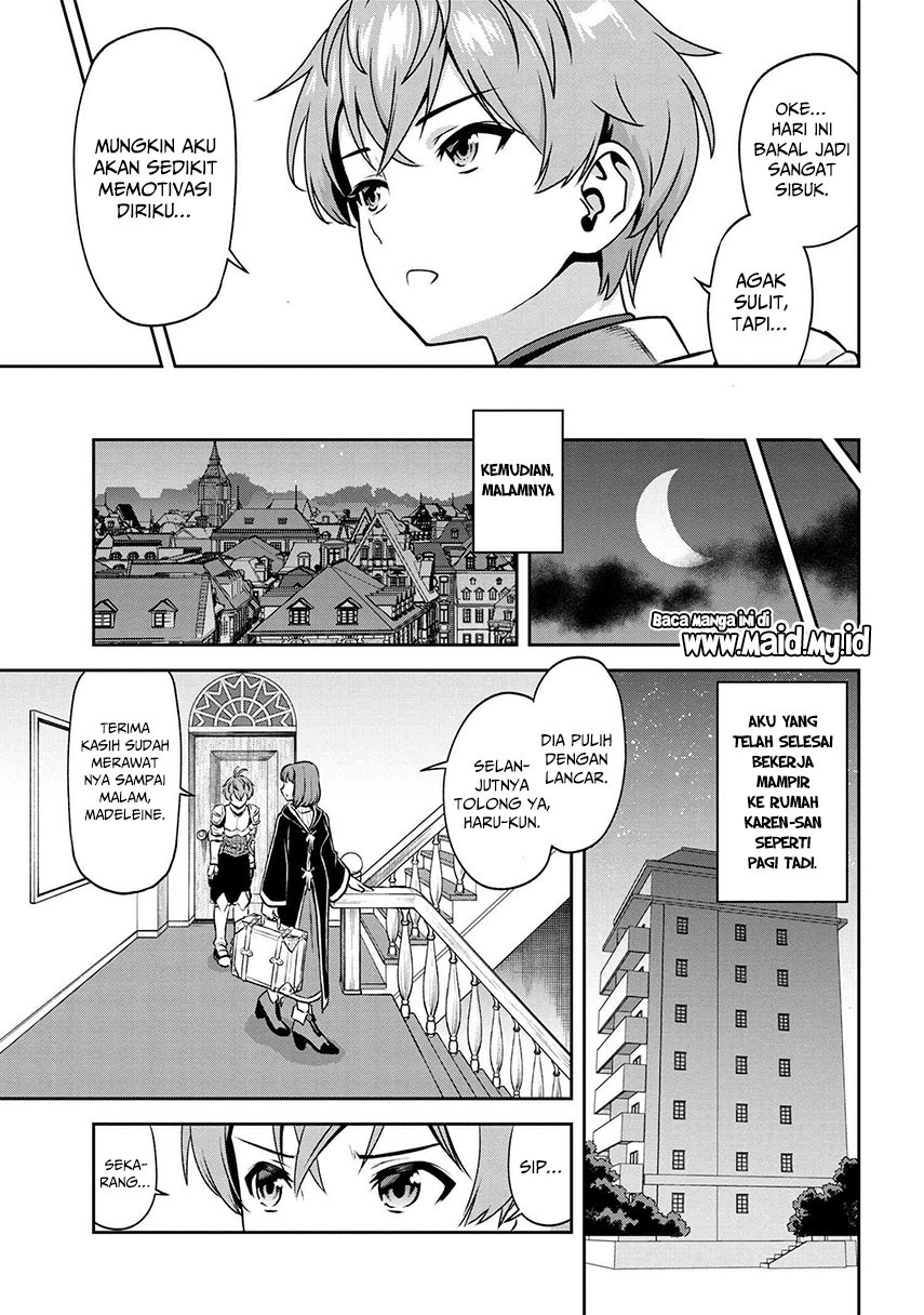 Toshiue Elite Onna Kishi ga Boku no Mae de dake Kawaii Chapter 5.2 - halaman 11