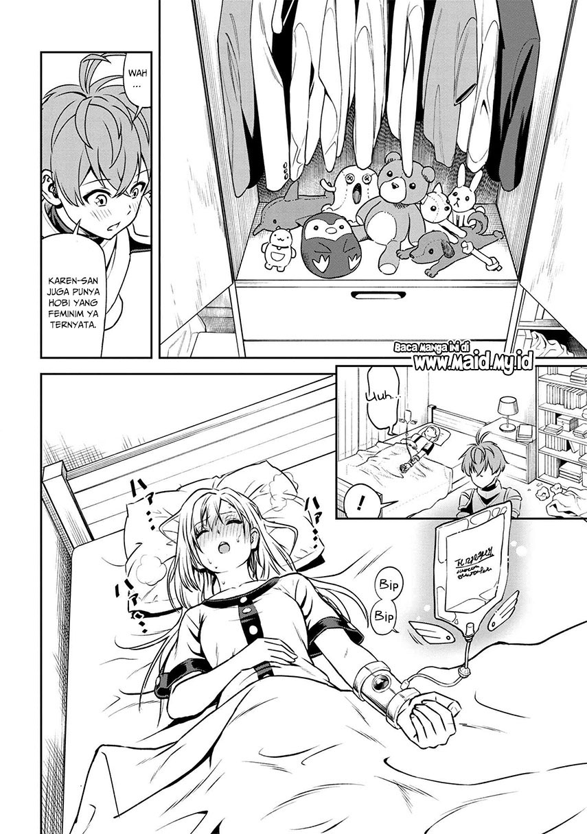 Toshiue Elite Onna Kishi ga Boku no Mae de dake Kawaii Chapter 5.2 - halaman 14